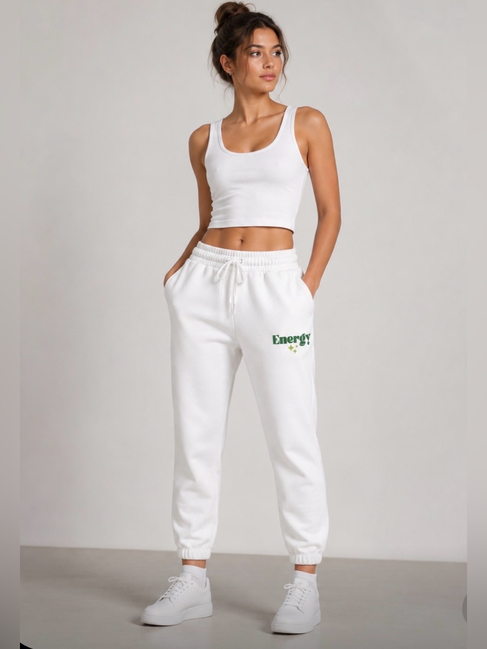 Smile 4 you Clothing Street Sweatpants ‘You Look F***ing Awesome’ Made in USA M